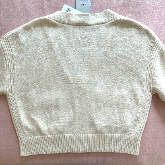 NEW!! ALC Cream Vincent Cardigan Sweater, L - Picture 15 of 17